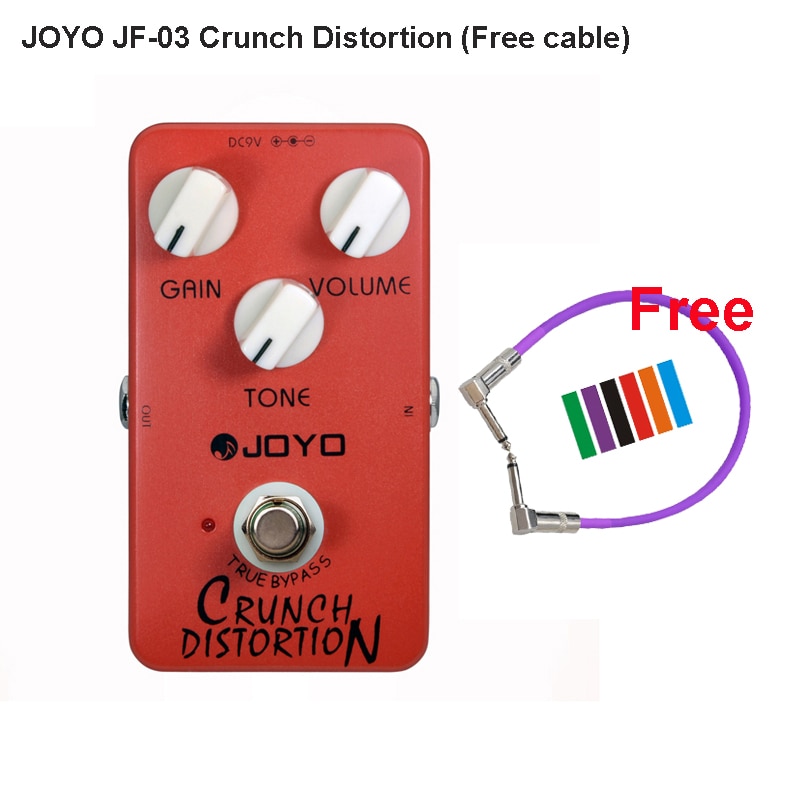 Joyo JF-03 crunch distortion ϷƮ Ÿ  ȿ   Ŭ  Ǯ      + ̺
